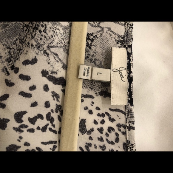 Joie Silk tank top animal print - Picture 3 of 5